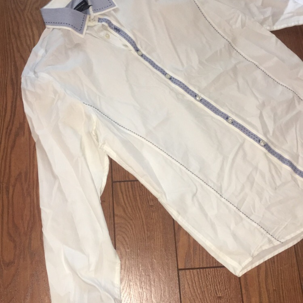 White button down dress shirt